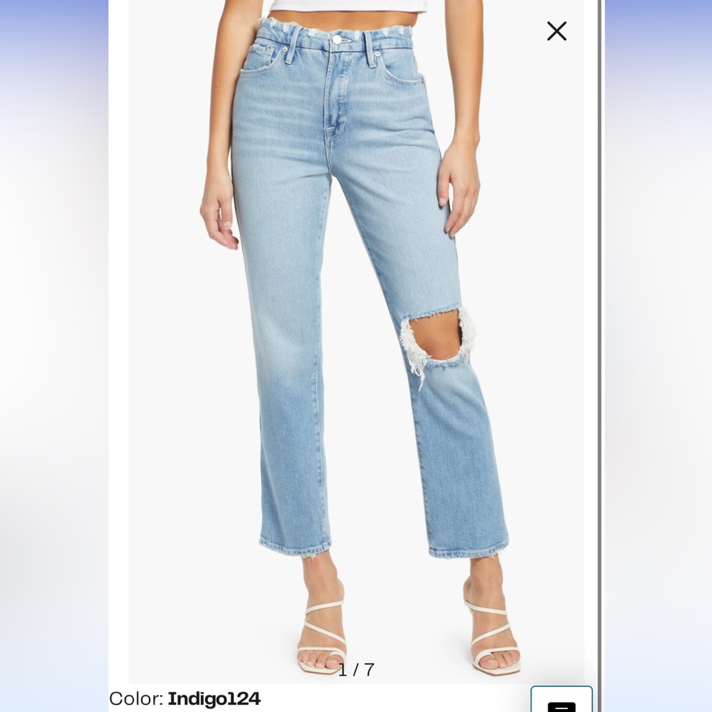 Good American Good Curve Straight Jeans - Women’s